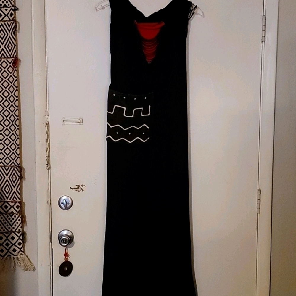 Wassa Boutique Long Black Dess